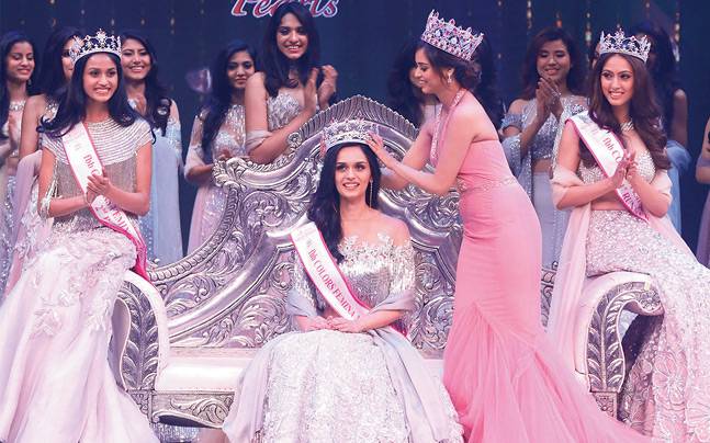 Manushi Chillar Miss India 2017.