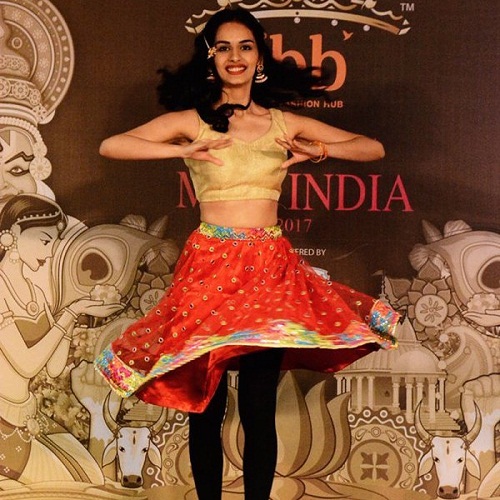 Manushi Chillar- trained Kuchipudi Dancer