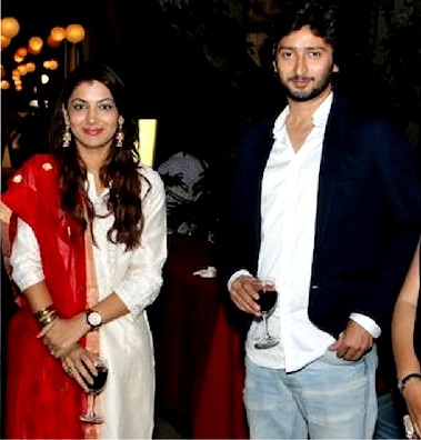 Sriti Jha with Kunal Karan Kapoor