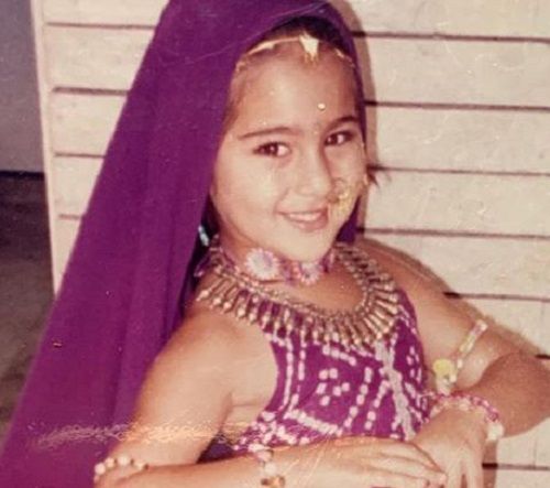 Sara Ali Khan's Childhood Picture