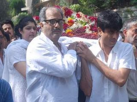 Boney Kapoor on his ex-wife funeral