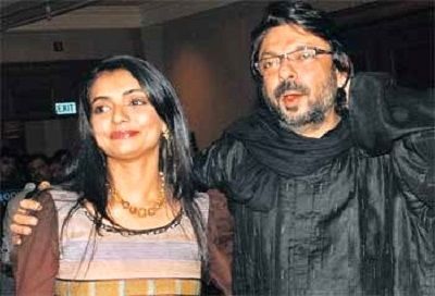 Sanjay Leela Bhansali with Vaibhavi Merchant