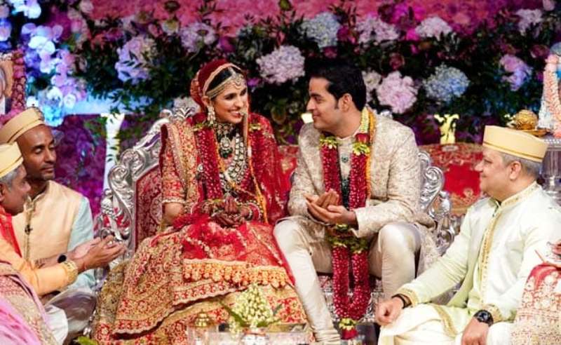 Akash Ambani And Shloka Mehta Marriage Photo