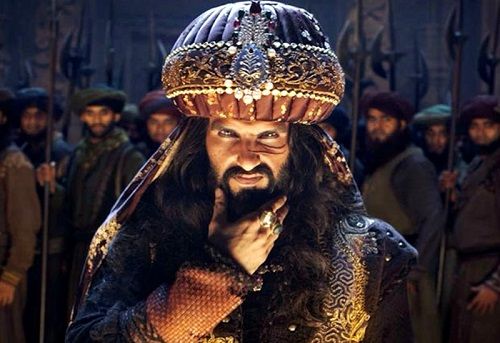 Ranveer Singh in film Padmaavat (2018)