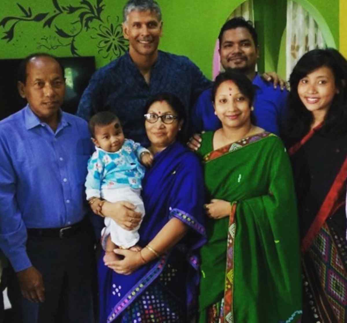 Ankita Konwar With Her Family