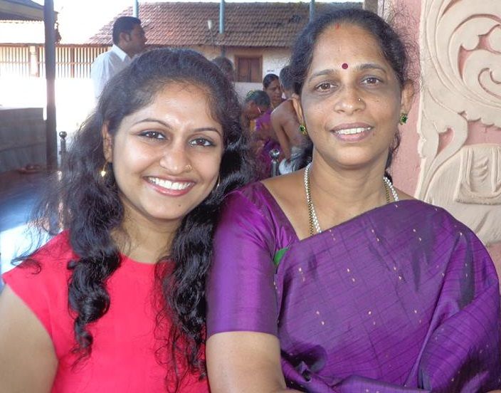 Nitesh Shetty Sister and Mother