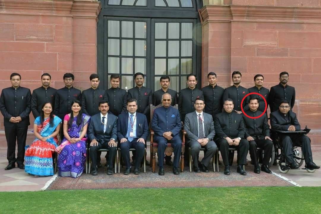 Sachin Gupta as a Assistant Director in the Ministry of Corporate Affairs