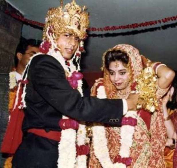 Shahrukh Khan And Gauri Khan's Wedding