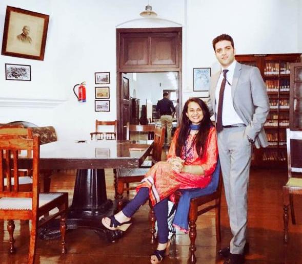 Tina Dabi With Athar Aamir Khan
