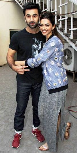 Ranbir Kapoor With Deepika Padukone