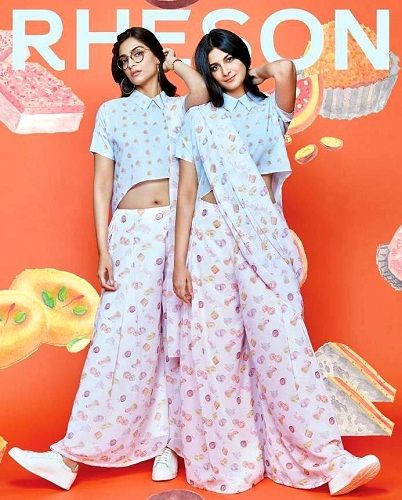 Rhea Kapoor with her sister Sonam Kapoor wear the dresses of Rheson brand