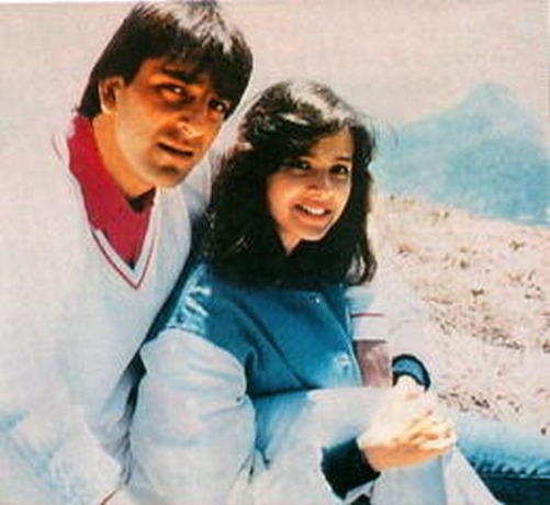 Sanjay Dutt With Richa Sharma