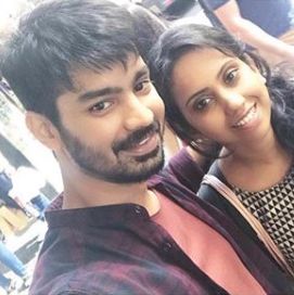 Mahat Raghavendra with his sister