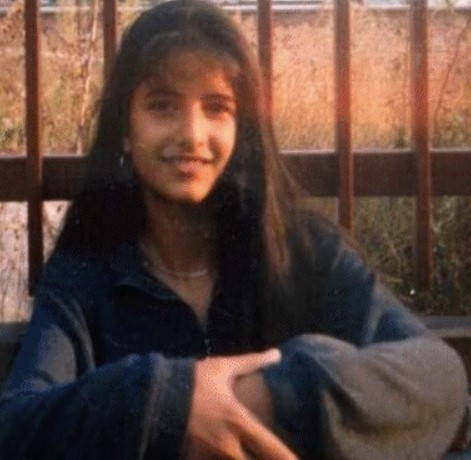 A teenage Katrina Kaif