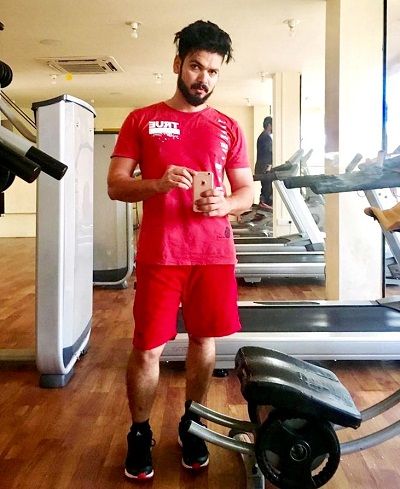 Basheer Bashi in a gym