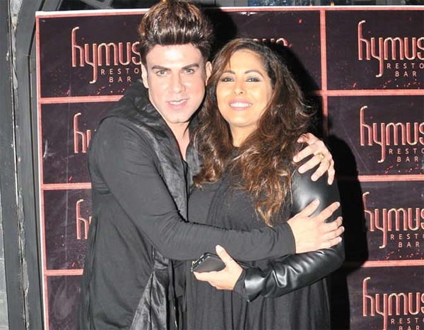 Geeta Kapur with her rumoured boyfriend Rajeev Khinchi