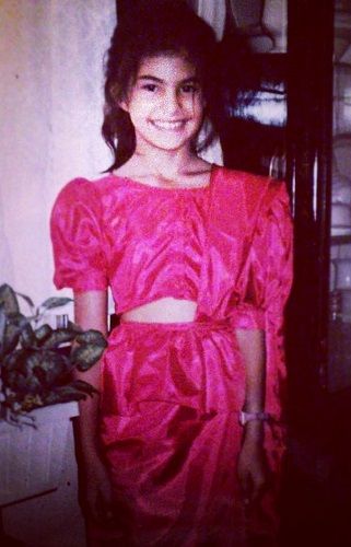 Jacqueline Fernandez childhood pic