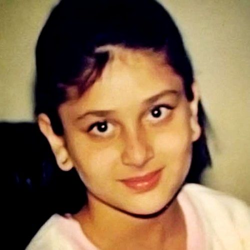 Kareena Kapoor childhood pic