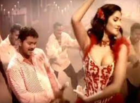 Katrina Kaif in a still from a Coca Cola advertisement in 2003