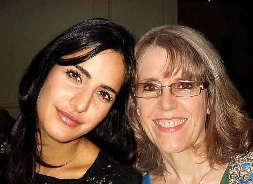 Sonia Turcotte's sister Katrina Kaif with her mother Suzanne Turquotte