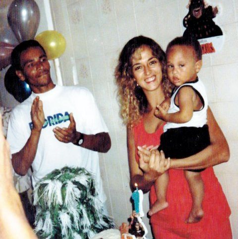 Neymar childhood photo 