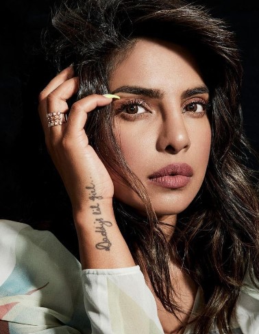 Priyanka Chopra's tattoo on her wrist