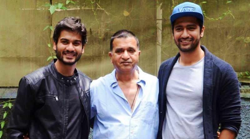 Sunny Kaushal with his Father and Brother Vicky Kaushal