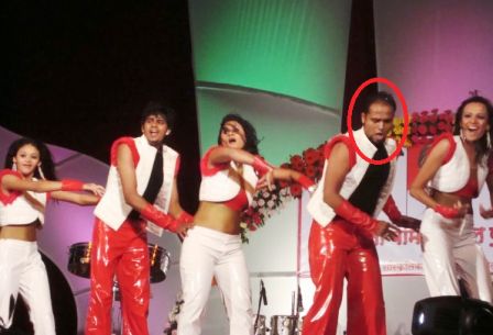 Abhijeet Shinde's Performing With His Team