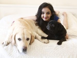 Aisha-Chaudhary-with-her-Pets