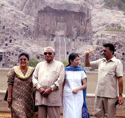 Atal Bihari Vajpayee, Namita (Left) and Family