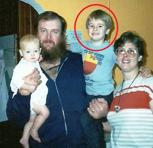 Braun Strowmans Childhood Photo With His Family