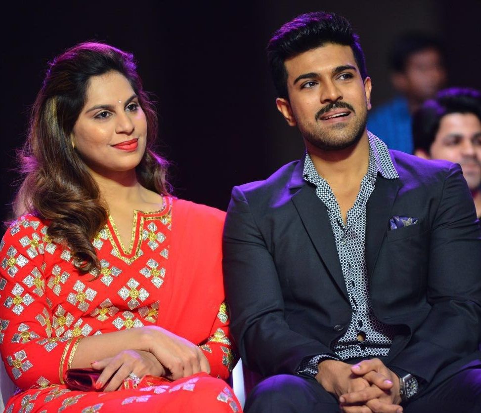 Ram Charan with his wife