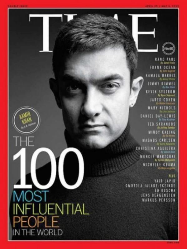 Aamir Khan On The Cover Of Times Magazine