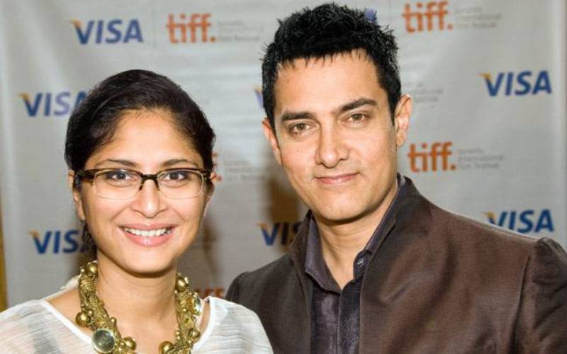 Aamir Khan With His Wife, Kiran Rao