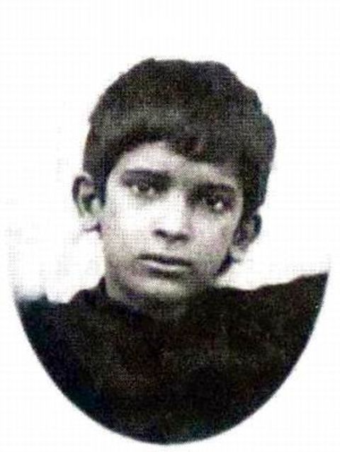 Childhood photo of Dilip Kumar