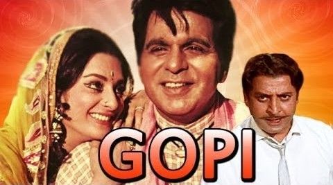 Dilip Kumar starred in Gopi with his wife Saira Banu