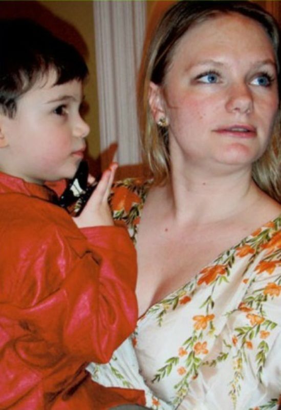 Jessica Hine With Her Son, Jaan