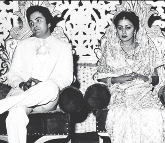 Rishi Kapoor and Neetu Singh Wedding