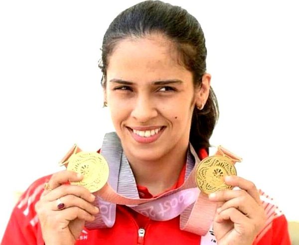 Portrait Sketch of Saina Nehwal Indian professional badminton singles  player  Timelapse  YouTube