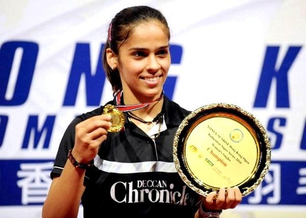 Saina Nehwal won the Hong Kong Open Badminton Super Series