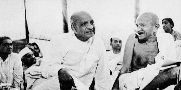 Sardar Patel and Mahatma Gandhi