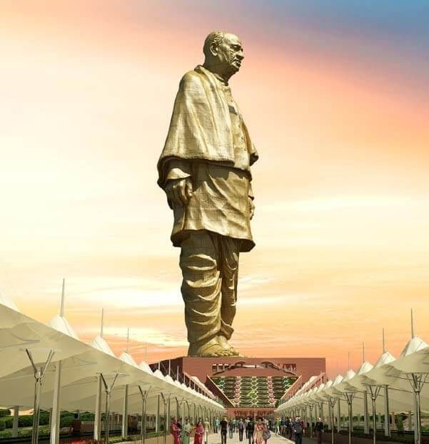 Statue of Unity was sculpted by Ram V Sutar