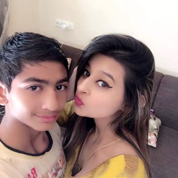 ankita dave with her brother xxx