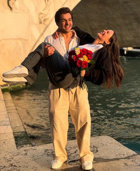 Ashish Chanchlani with Elli