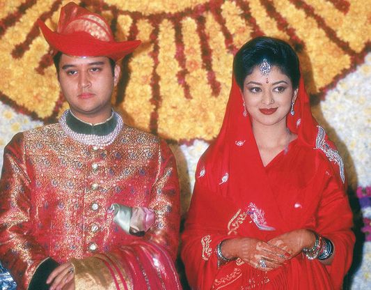 Jyotiraditya Scindia marriage photo