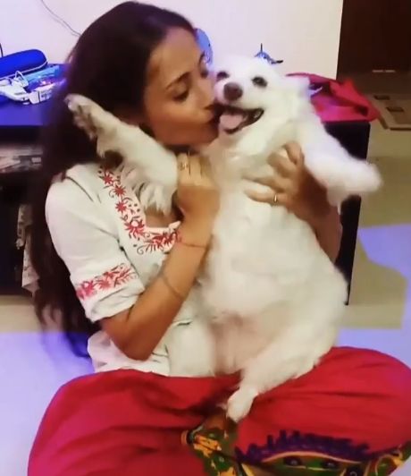 Anupriya Kapoor- Dog Lover