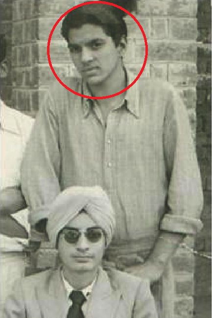 Dharmendra in his teen age