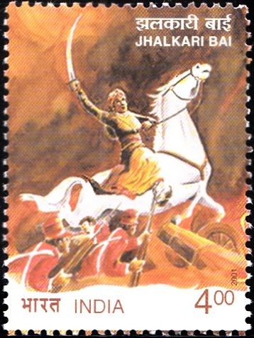 Jhalkari Bai stamp