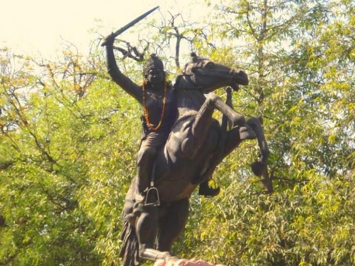 Jhalkari Bai's statue in Gwalior