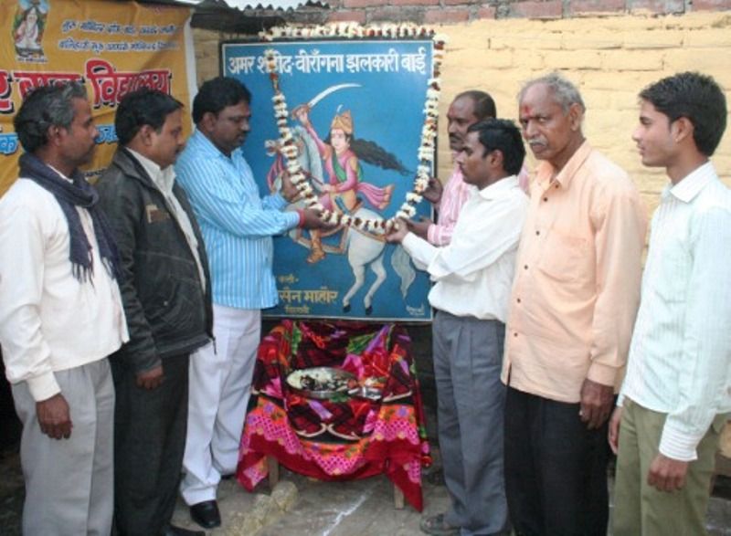 Koli community celebrating the Martyrdom of Jhalkaribai
